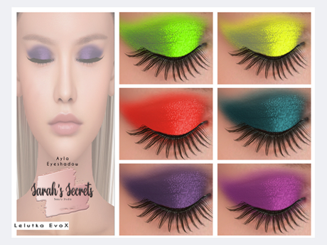 Second Life Marketplace - :SS:: Ayla Eyeshadow - Demo